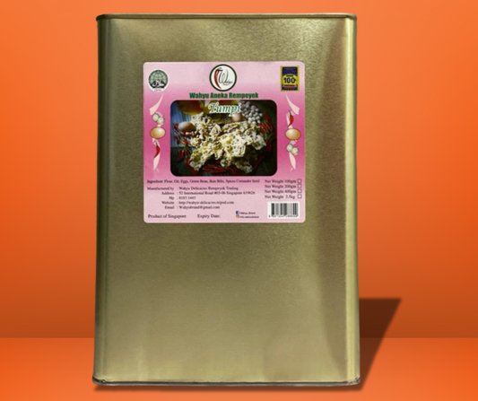 [Pre-Order Hari Raya 2025] Rempeyek Green Bean (Tumpi) 2.5KG